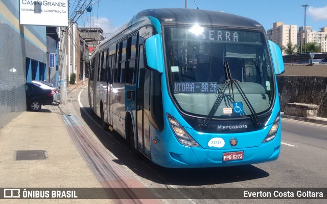 Santa Zita Transportes Coletivos 21213 na cidade de Cariacica, Espírito Santo, Brasil, por Everton Costa Goltara. Número da foto: #6459728.