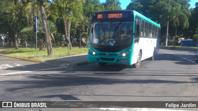 TUSMIL - Transporte Urbano São Miguel 570 na cidade de Juiz de Fora, Minas Gerais, Brasil, por Felipe Jardim. ID da foto: 6460611.