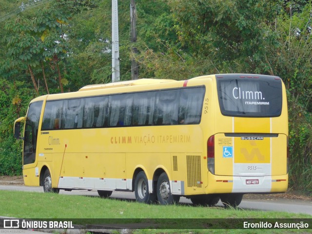 Viação Itapemirim 9515 na cidade de Recife, Pernambuco, Brasil, por Eronildo Assunção. Número da foto: #6459762.