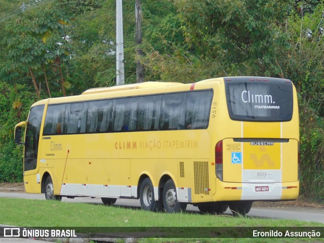 Viação Itapemirim 9515 na cidade de Recife, Pernambuco, Brasil, por Eronildo Assunção. ID da foto: 6459762.