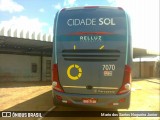Viação Cidade Sol 7070 na cidade de Olindina, Bahia, Brasil, por Mario dos Santos Nogueira Junior. Número da foto: #:id.