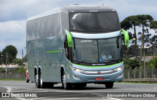 Viação Garcia 8451 na cidade de Campo Largo, Paraná, Brasil, por Alessandro Fracaro Chibior. Número da foto: #6462820.