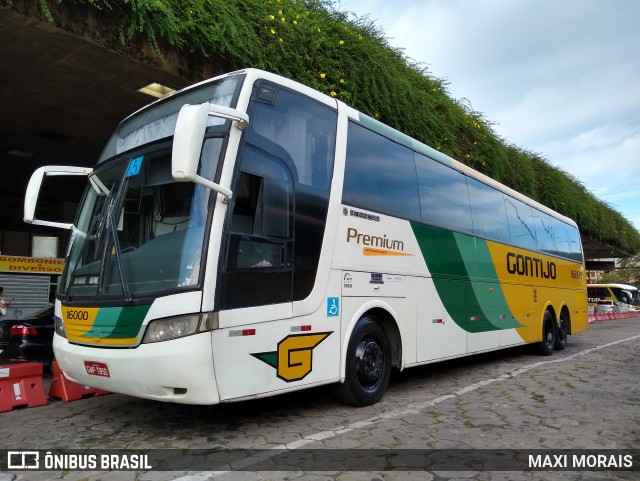 Empresa Gontijo de Transportes 16000 na cidade de Belo Horizonte, Minas Gerais, Brasil, por MAXI MORAIS. Número da foto: #6462705.
