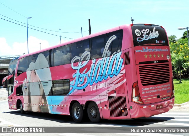Lidia Turismo 4012 na cidade de São Paulo, São Paulo, Brasil, por Rudnei Aparecido da Silva. Número da foto: #6463364.