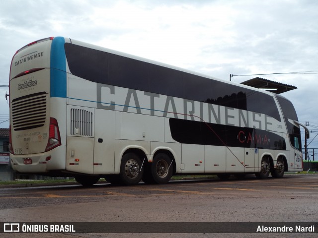 Auto Viação Catarinense 3718 na cidade de Cascavel, Paraná, Brasil, por Alexandre Rodrigo. Número da foto: #6462806.