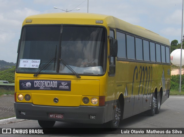 CMV Viagens 9805 na cidade de São Lourenço da Mata, Pernambuco, Brasil, por Luiz Otavio Matheus da Silva. ID da foto: 6463590.