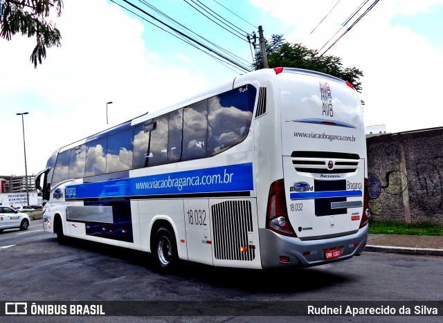 Auto Viação Bragança 18.032 na cidade de São Paulo, São Paulo, Brasil, por Rudnei Aparecido da Silva. Número da foto: #6464926.