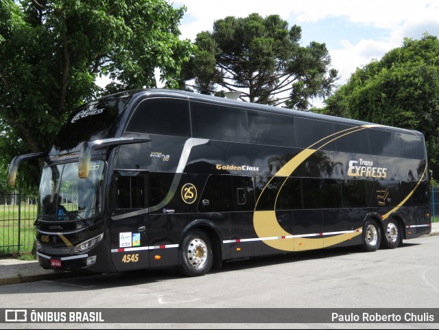 Trans Express 4545 na cidade de Curitiba, Paraná, Brasil, por Paulo Roberto Chulis. ID da foto: 6466546.