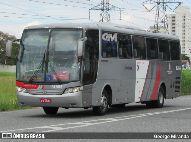 Litorânea Transportes Coletivos 81.855 na cidade de São José dos Campos, São Paulo, Brasil, por George Miranda. ID da foto: 6466531.