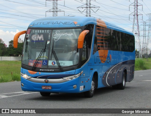 Litorânea Transportes Coletivos 5353 na cidade de São José dos Campos, São Paulo, Brasil, por George Miranda. Número da foto: #6466571.