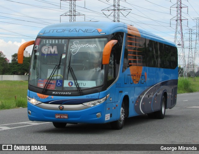 Litorânea Transportes Coletivos 5353 na cidade de São José dos Campos, São Paulo, Brasil, por George Miranda. ID da foto: 6466571.