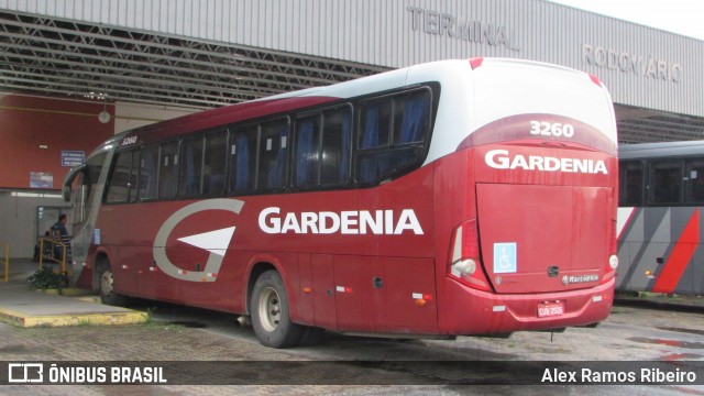 Expresso Gardenia 3260 na cidade de Pindamonhangaba, São Paulo, Brasil, por Alex Ramos Ribeiro. ID da foto: 6466545.