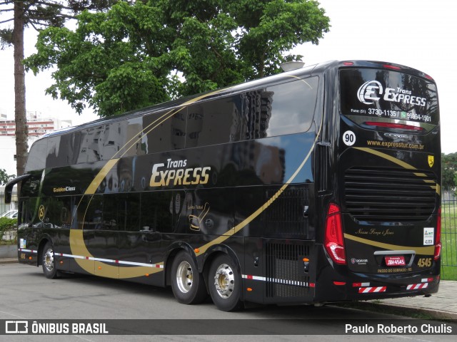 Trans Express 4545 na cidade de Curitiba, Paraná, Brasil, por Paulo Roberto Chulis. Número da foto: #6466559.