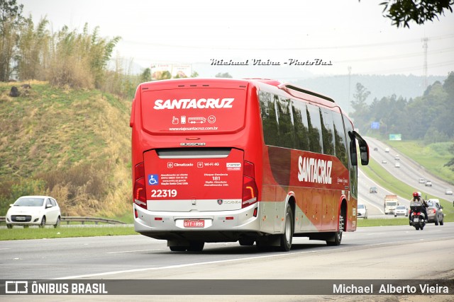 Viação Santa Cruz 22319 na cidade de Santana de Parnaíba, São Paulo, Brasil, por Michael  Alberto Vieira. Número da foto: #6466013.