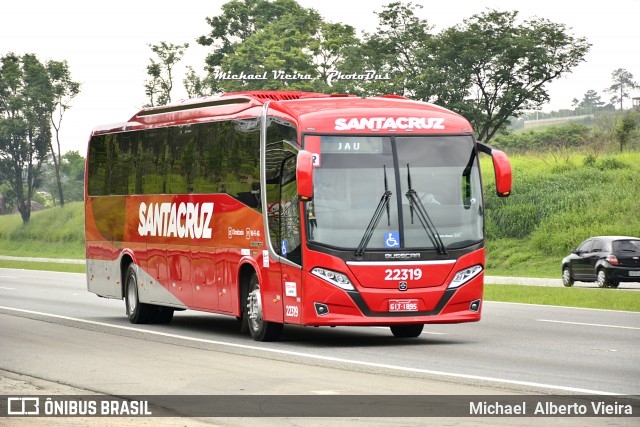Viação Santa Cruz 22319 na cidade de Santana de Parnaíba, São Paulo, Brasil, por Michael  Alberto Vieira. Número da foto: #6466016.