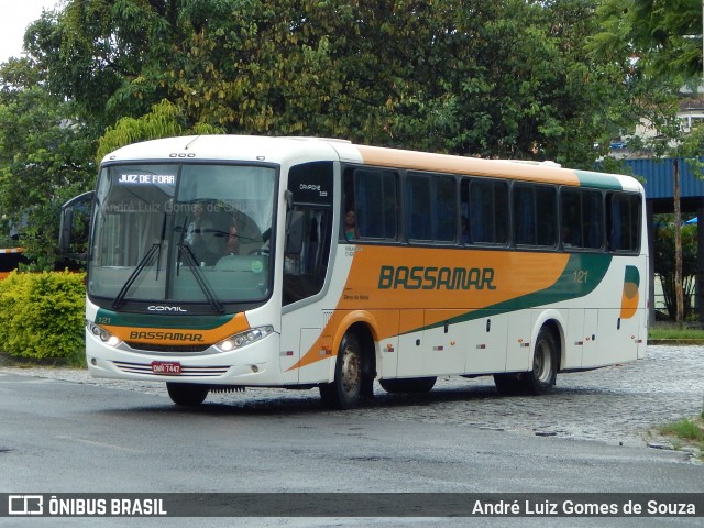 Viação Bassamar 121 na cidade de Juiz de Fora, Minas Gerais, Brasil, por André Luiz Gomes de Souza. Número da foto: #6468307.