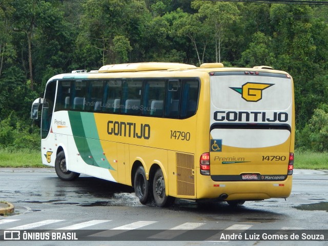 Empresa Gontijo de Transportes 14790 na cidade de Juiz de Fora, Minas Gerais, Brasil, por André Luiz Gomes de Souza. ID da foto: 6468580.