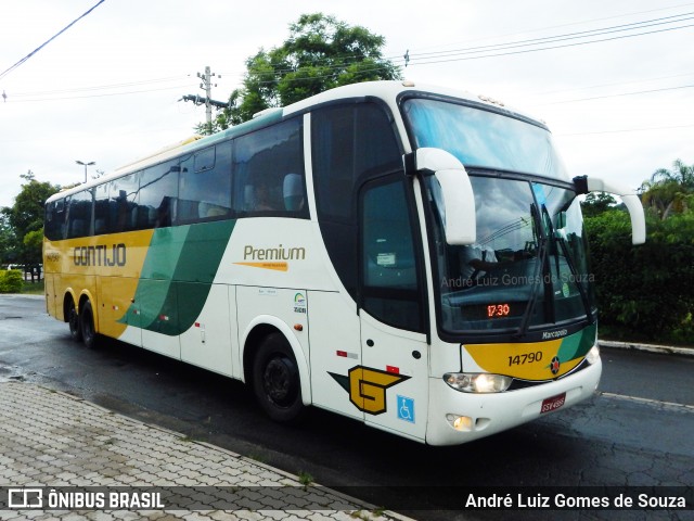 Empresa Gontijo de Transportes 14790 na cidade de Juiz de Fora, Minas Gerais, Brasil, por André Luiz Gomes de Souza. ID da foto: 6468569.