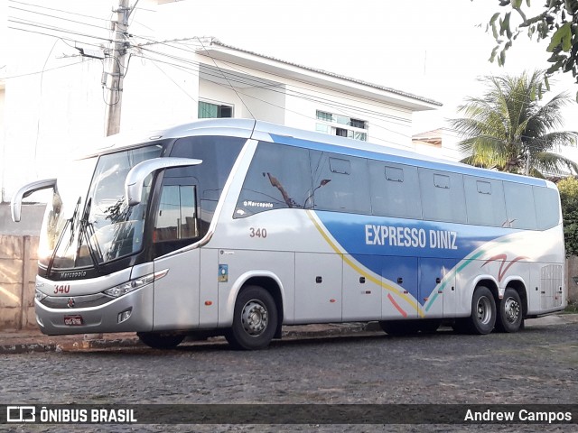 Expresso Diniz 340 na cidade de Pirapora, Minas Gerais, Brasil, por Andrew Campos. Número da foto: #6466863.