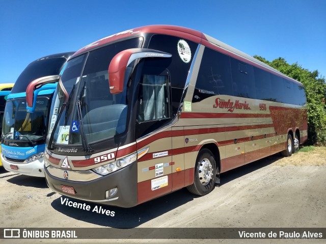 Santa Maria Fretamento e Turismo > Transportes Santa Maria(SP) 950 na cidade de Cabo Frio, Rio de Janeiro, Brasil, por Vicente de Paulo Alves. Número da foto: #6469030.