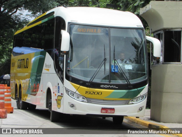 Empresa Gontijo de Transportes 19200 na cidade de São Paulo, São Paulo, Brasil, por Francisco Mauricio Freire. Número da foto: #6470362.