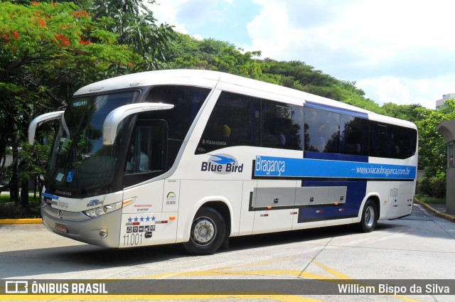 Auto Viação Bragança 11001 na cidade de São Paulo, São Paulo, Brasil, por William Bispo da Silva. Número da foto: #6470877.