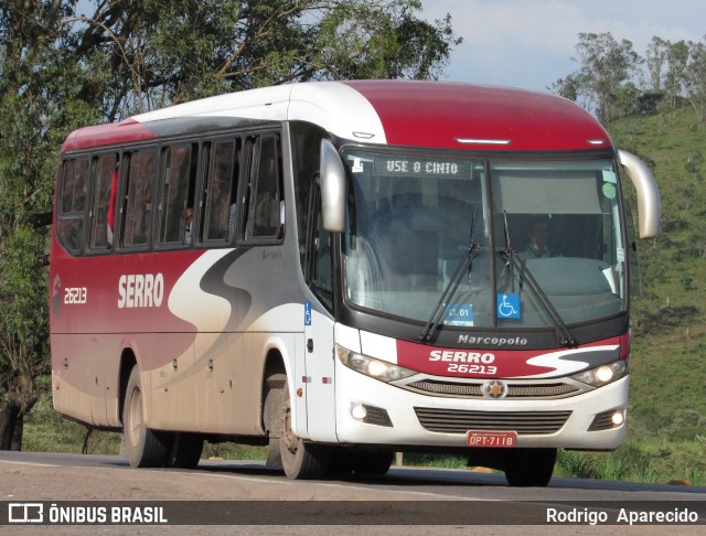 Viação Serro 26213 na cidade de Conselheiro Lafaiete, Minas Gerais, Brasil, por Rodrigo  Aparecido. Número da foto: #6470583.