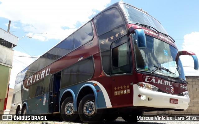 Expresso Cajuru 2460 na cidade de Carmo do Cajuru, Minas Gerais, Brasil, por Marcus Vinicius Lara Silva. Número da foto: #6470411.