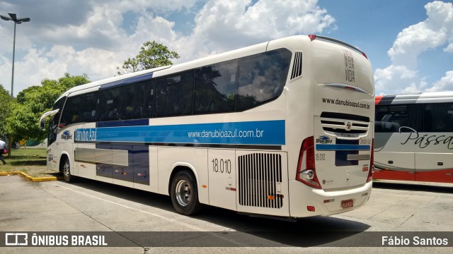 VIDA - Viação Danúbio Azul 18.010 na cidade de São Paulo, São Paulo, Brasil, por Fábio Santos. Número da foto: #6471034.