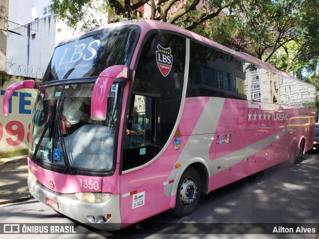 LBS Turismo 1350 na cidade de Belo Horizonte, Minas Gerais, Brasil, por Ailton Alves. ID da foto: 6470086.