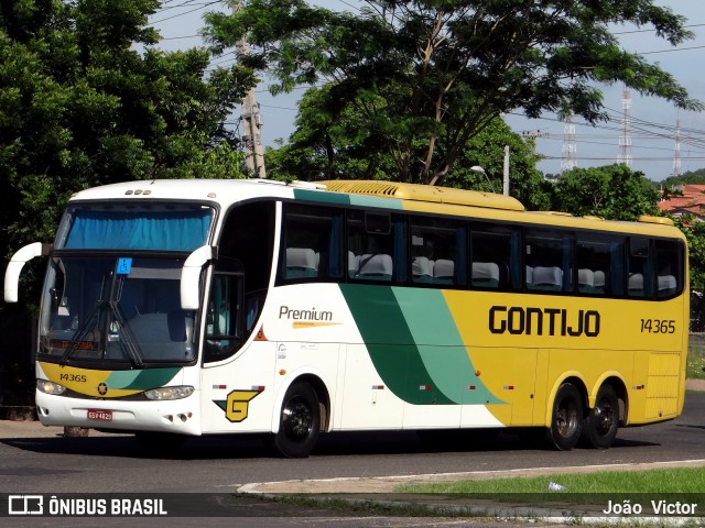 Empresa Gontijo de Transportes 14365 na cidade de Teresina, Piauí, Brasil, por João Victor. Número da foto: #6470704.