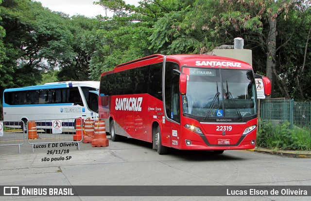 Viação Santa Cruz 22319 na cidade de São Paulo, São Paulo, Brasil, por Lucas Elson de Oliveira. Número da foto: #6469933.