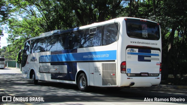 VIDA - Viação Danúbio Azul 8005 na cidade de São Paulo, São Paulo, Brasil, por Alex Ramos Ribeiro. Número da foto: #6470757.