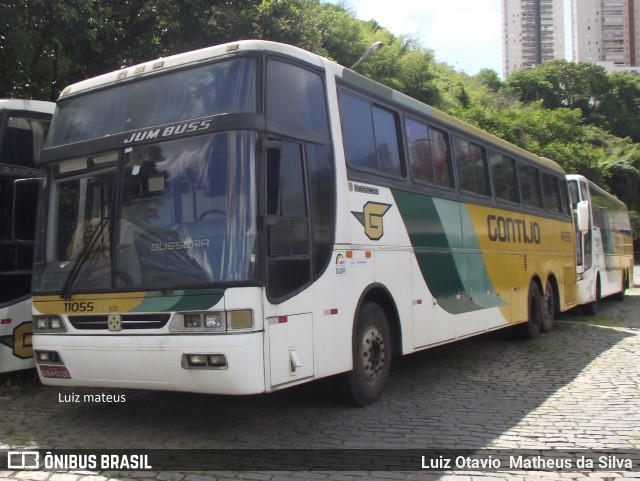 Empresa Gontijo de Transportes 11055 na cidade de Belo Horizonte, Minas Gerais, Brasil, por Luiz Otavio Matheus da Silva. ID da foto: 6406457.