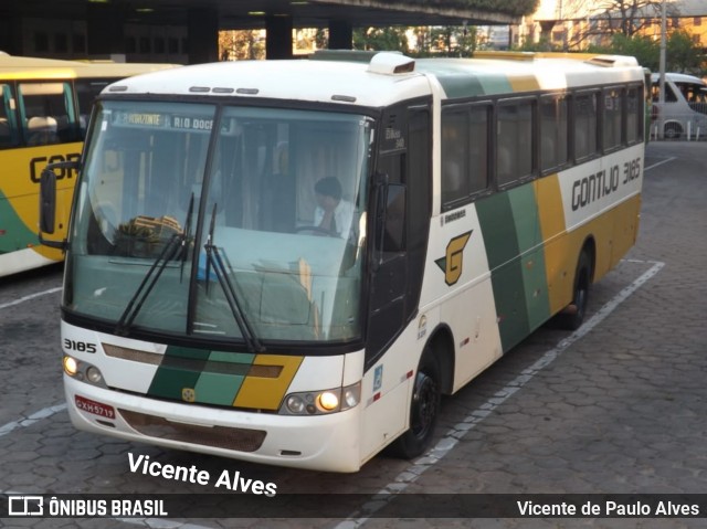 Empresa Gontijo de Transportes 3185 na cidade de Belo Horizonte, Minas Gerais, Brasil, por Vicente de Paulo Alves. ID da foto: 6404609.