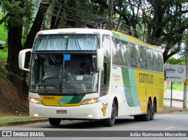 Empresa Gontijo de Transportes 12120 na cidade de Belo Horizonte, Minas Gerais, Brasil, por Adão Raimundo Marcelino. ID da foto: 6407486.