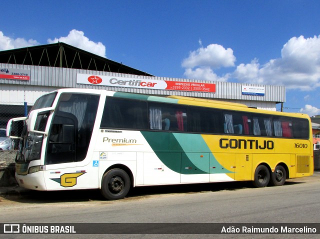Empresa Gontijo de Transportes 16010 na cidade de Belo Horizonte, Minas Gerais, Brasil, por Adão Raimundo Marcelino. Número da foto: #6407337.