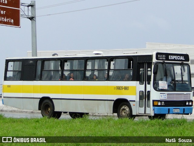 JR Log Bus 1010 na cidade de Vitória, Espírito Santo, Brasil, por Natã  Souza. ID da foto: 6406126.