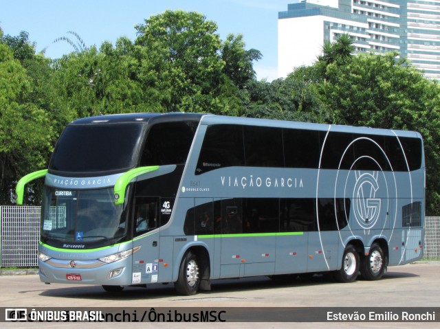 Viação Garcia 8641 na cidade de Curitiba, Paraná, Brasil, por Estevão Emilio Ronchi. ID da foto: 6405151.