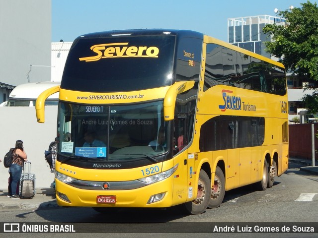 Severo Turismo 1520 na cidade de Rio de Janeiro, Rio de Janeiro, Brasil, por André Luiz Gomes de Souza. Número da foto: #6406584.