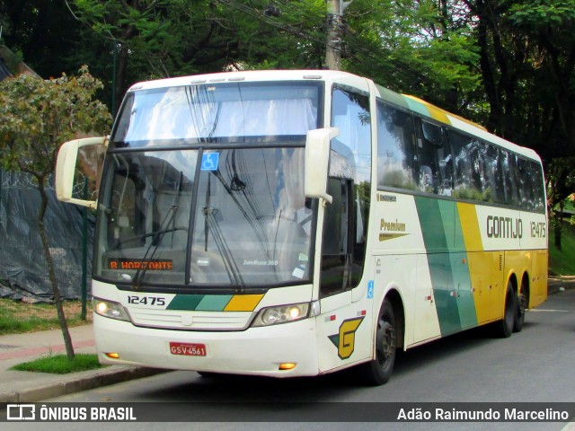 Empresa Gontijo de Transportes 12475 na cidade de Belo Horizonte, Minas Gerais, Brasil, por Adão Raimundo Marcelino. ID da foto: 6407496.