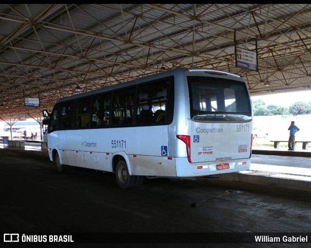 Coopertran 551171 na cidade de Ceilândia, Distrito Federal, Brasil, por William Gabriel. Número da foto: #6406678.
