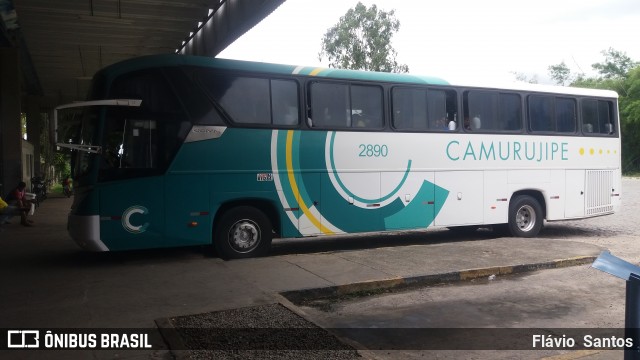 Auto Viação Camurujipe 2890 na cidade de Cruz das Almas, Bahia, Brasil, por Flávio  Santos. Número da foto: #6404905.