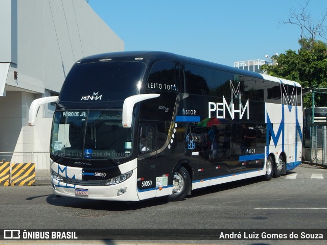 Empresa de Ônibus Nossa Senhora da Penha 59050 na cidade de Rio de Janeiro, Rio de Janeiro, Brasil, por André Luiz Gomes de Souza. ID da foto: 6406752.