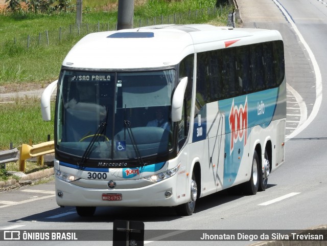 Auto Viação 1001 3000 na cidade de Lavrinhas, São Paulo, Brasil, por Jhonatan Diego da Silva Trevisan. Número da foto: #6407752.