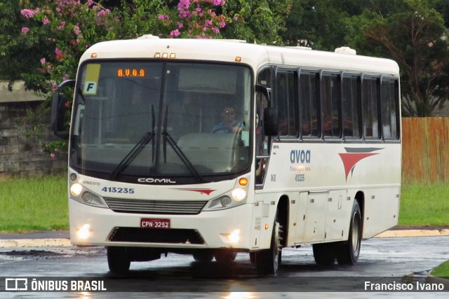 AVOA - Auto Viação Ourinhos Assis 413235 na cidade de Assis, São Paulo, Brasil, por Francisco Ivano. ID da foto: 6405260.