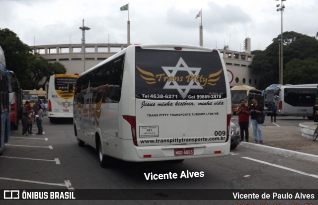 Trans Pitty Transporte 009 na cidade de São Paulo, São Paulo, Brasil, por Vicente de Paulo Alves. ID da foto: 6404755.