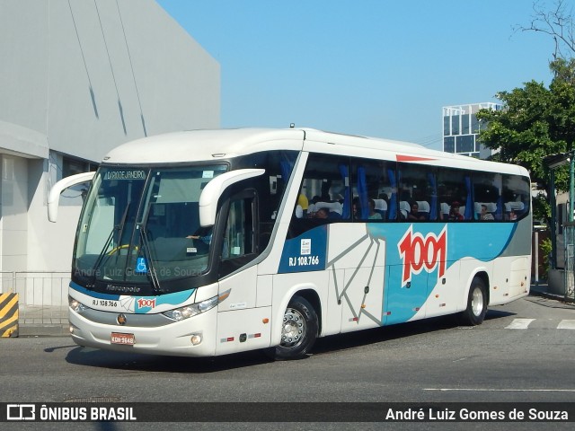 Auto Viação 1001 RJ 108.766 na cidade de Rio de Janeiro, Rio de Janeiro, Brasil, por André Luiz Gomes de Souza. Número da foto: #6406451.