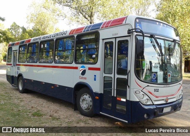 CUTCSA - Companhia Uruguaia de Transporte Coletivo 932 na cidade de Montevideo, Montevideo, Uruguai, por Lucas Pereira Bicca. Número da foto: #6404468.