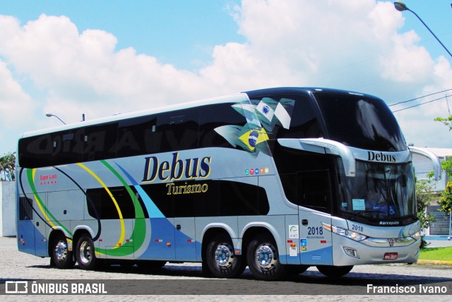 Debus Turismo 2018 na cidade de Balneário Camboriú, Santa Catarina, Brasil, por Francisco Ivano. Número da foto: #6405335.